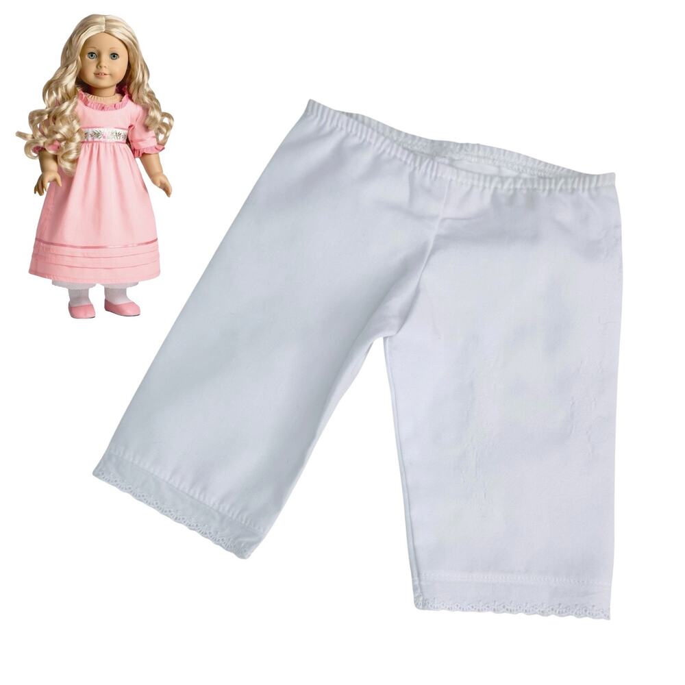American Girl Caroline Pantalettes Meet Outfit White Under Panty Doll Accessory